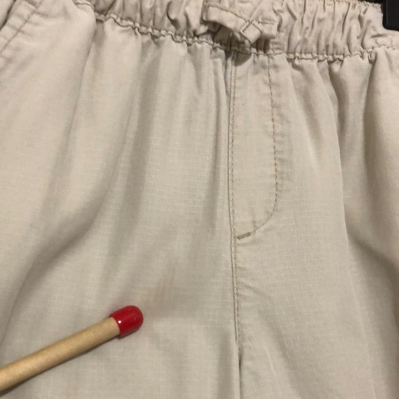 Gap Khaki Pull-On Elastic Waist Drawstring Cargo Jogger Pants 10 Girl - Picture 5 of 12